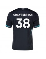 Liverpool Ryan Gravenberch #38 Venkovní Dres 2024-25 Krátký Rukáv